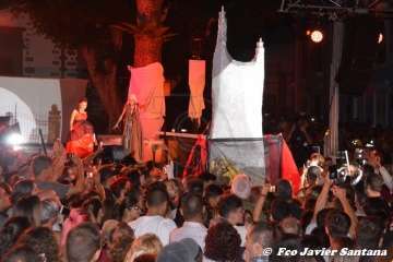 Telde se asusta con el Perro Maldito en Valsequillo (Foto Francisco Javier Santana, Acfi Press y TA)